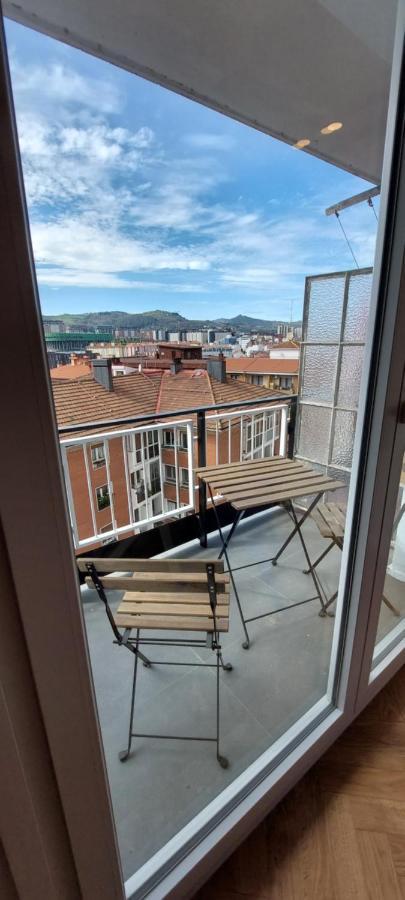 Alojamiento Moderno Y Sofisticado Con Vistas A La Ciudad 빌바오 외부 사진